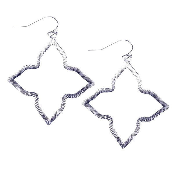 June Moroccan style star earrings