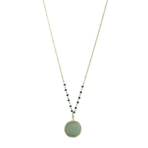 April natural stone necklace - G x G Collective