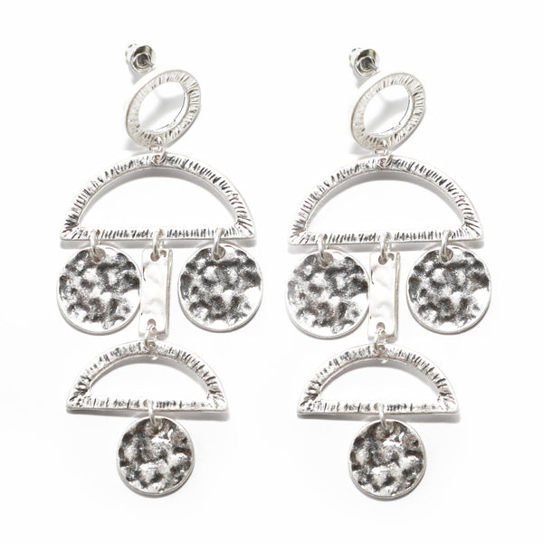 Grace Chandelier Earrings - Avail in Silver and Gold 