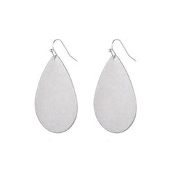Jenny Brushed Silver Earring