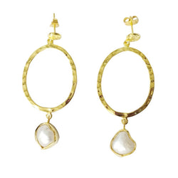 Joanna Baroque Pearl Earrings