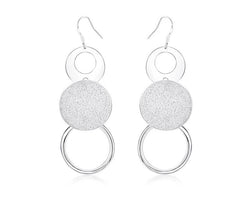 Kista sterling silver statement earrings