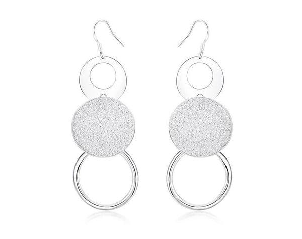Kista sterling silver statement earrings