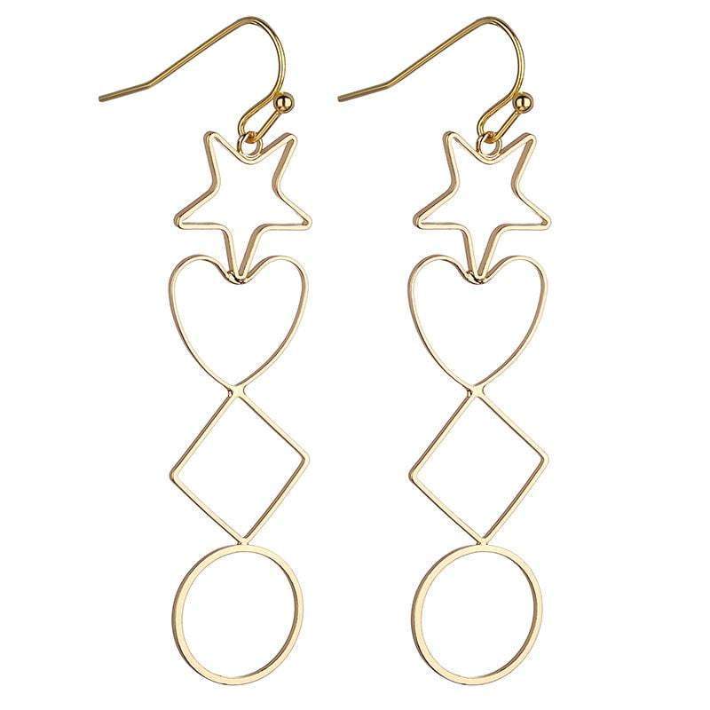 May Geometric earrings Avail in Silver, Gold & Rose Gold - G x G Collective
