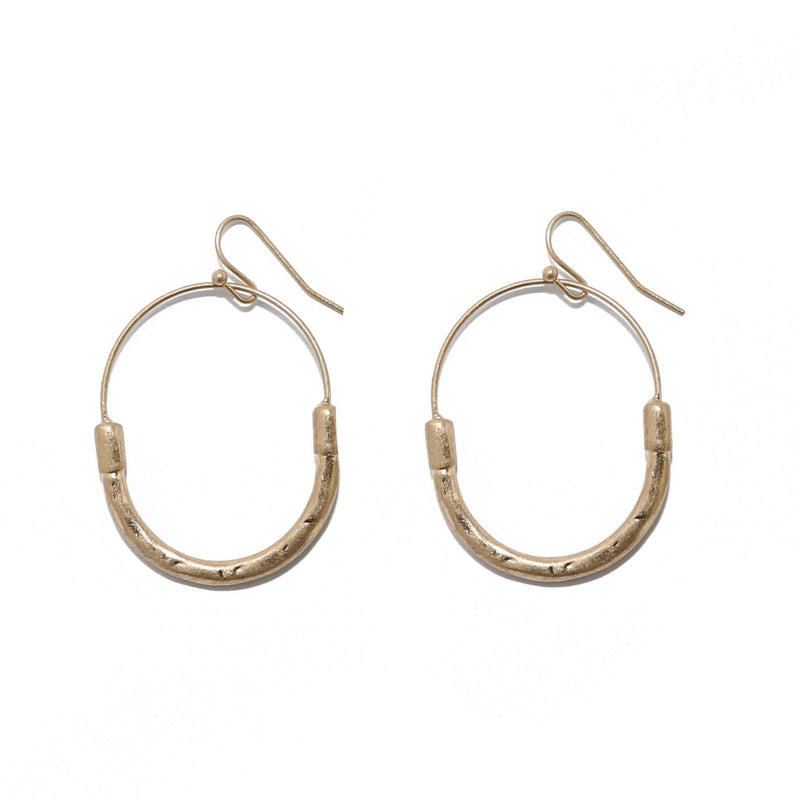 Maya U Shaped Earrings - Avail in Silver and Gold 