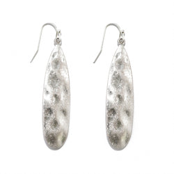 Nigella Hammered Earrings - Avail  in Gold & Silver