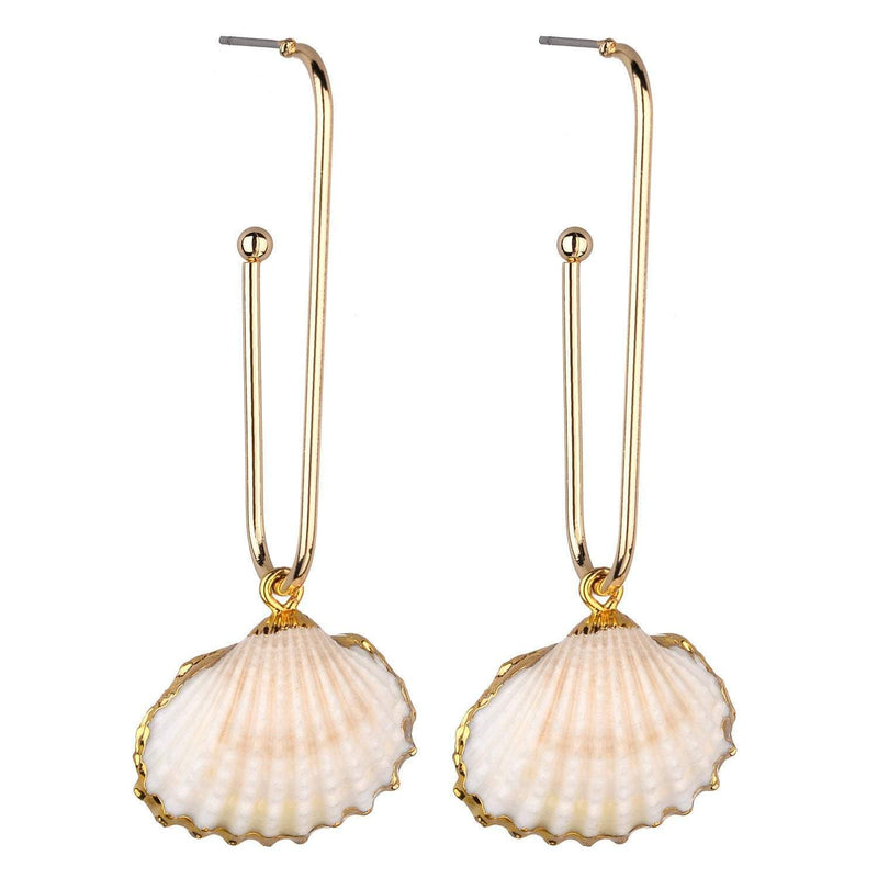 Roxy Natural Shell Earrings - G x G Collective